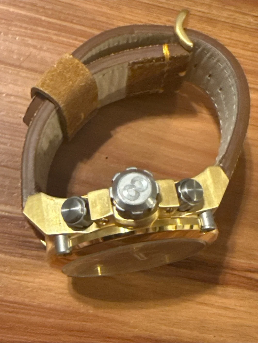 Invicta Corduba Chronograph (Model 24310) Brown Leather Band New Battery